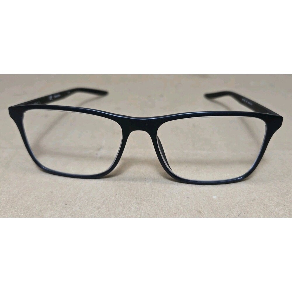 Nike 7125 001 54/15 145 Black Unisex Adult Eyeglass Frames Cold Insert 2403